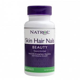 Natrol Skin Hair Nails Women`s, 60 капс