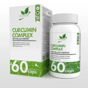 Natural Supp Curcumin complex 550 мг, 60 капс