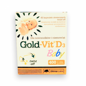 OLIMP Gold-Vit D3 Baby, 60 капс