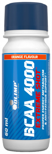 Olimp Sport Nutrition BCAA 4000 Extreme Shot, BCAA 4000 Экстрим Шот, 60 мл