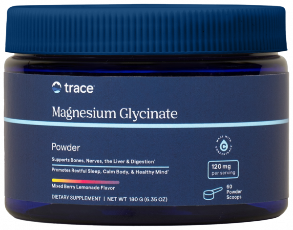 Trace Minerals Magnesium Glycinate, 180 грамм