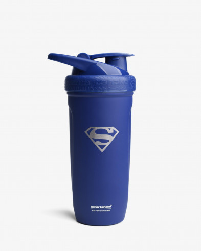 SmartShake Шейкер Reforce Superman Стальной, 900 мл