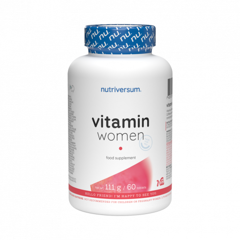 Nutriversum Vitamin Women, Витамин для женщин, 60 таблеток