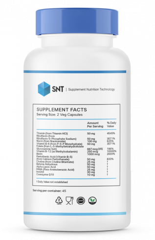 SNT Coenzyme B-complex, Коэнзим Б-комплекс, 90 капсул