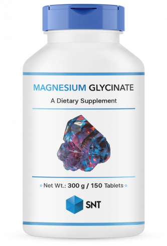 SNT Magnesium Glycinate, Магния Глицинат, 150 таблеток