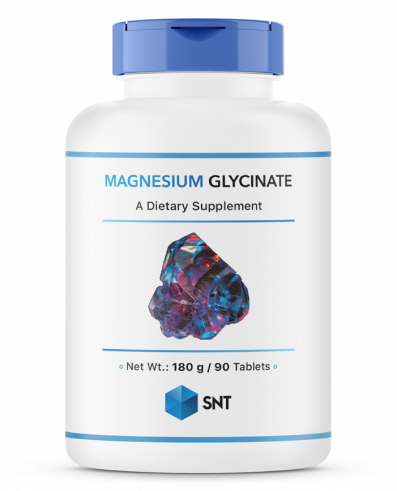 SNT Magnesium Glycinate, Магния Глицинат, 90 таблеток