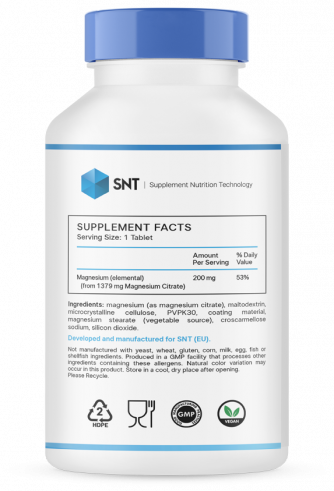 SNT Magnesium Citrate, Магния Цитрат