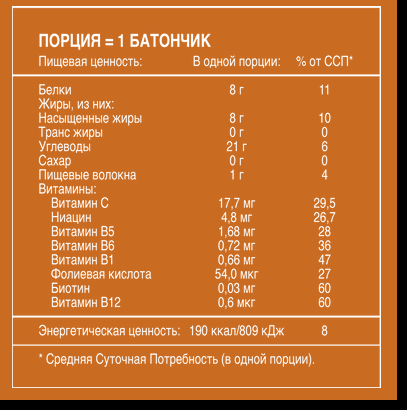 Ёбатон Crunchy bar, 40 г