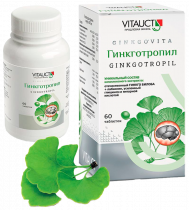 Vitauct Ginkgotropil, Гингкотропил, 60 таблеток