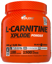 Olimp Sport Nutrition L-carnitin xplode powder, L-карнитин иксплоуд поудер, 300 грамм