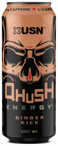 USN Qhush Energy Ginger Kick, 500 мл