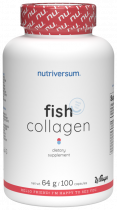 Nutriversum Fish Collagen, Фиш Коллаген, 100 капсул