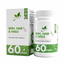 Natural Supp Skin Hair &amp; Nails, 60 капсул