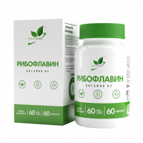 Natural Supp Vitamin B2, Витамин В2, 60 капсул