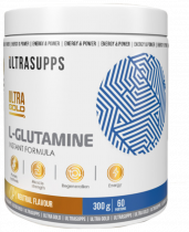 Ultrasupps Ultra Gold L-Glutamine, Ультра Голд L-Глутамин, 300 грамм