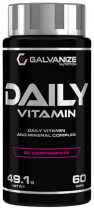 Galvanize Daily Vitamin, Дэйли витамин, 60 капсул