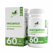 Natural Supp Inositol 600 mg, Инозитол 600 мг, 60 капсул
