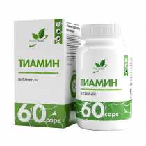 Natural Supp Thiamine hydrochloride, Тиамин Гидрохлорид, 60 капсул