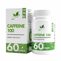 Natural Supp Caffeine 100, 60 капсул