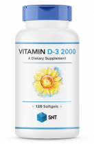 SNT Vitamin D-3, Витамин Д3, 120 капсул