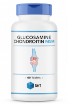 SNT Glucosamine Chondroitin MSM, Глюкозамин Хондроитин МСМ, 60 таблеток