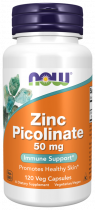 NOW Zinc Picolinate, Цинк пиколинат, 120 капсул