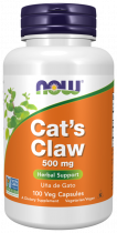 NOW Cat's Claw, Кошачий коготь, 100 капсул