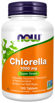 NOW Chlorella, Хлорелла, 120 таблеток