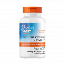 Doctor's Best Vitamin K2 MK-7, Витамин K2 MK-7, 60 капсул
