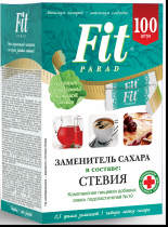 FitParad Заменитель сахара №10 в стиках, 50 г