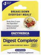 Enzymedica Digest, Дайджест, 30 капсул