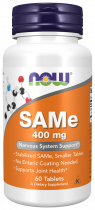 NOW SAMe, САМе, 60 таблеток