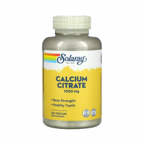 Solaray Calcium Citrate, Кальций Цитрат, 120 капсул