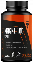 Trec Nutrition Magne 100 Sport, Комплекс 4 Форм Магния + Витамин B6, 60 капсул