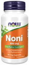 NOW Noni 450 mg, Нони 450 мг, 90 капсул