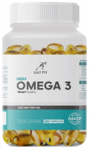 Just Fit Omega-3 1000, Омега-3 1000, 180 капсул