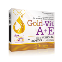 Olimp Labs Gold-Vit A+E with Evening primrose and biotin, Голд-Вит А+Е с вечерней примулой и биотином, 30 капсул