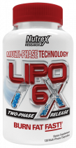 Nutrex Lipo-6X, 120 капс